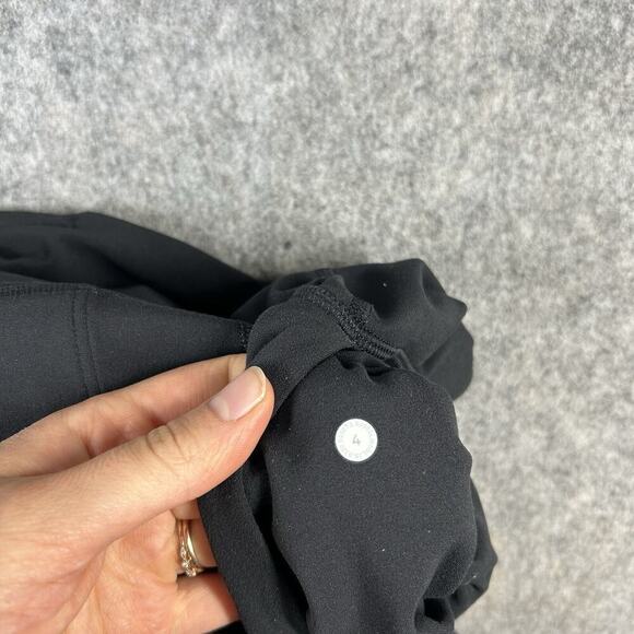 Lululemon Pants Align Wide Leg Crop 23” Womens 4 Black Yoga Athleisure - Picture 6 of 11